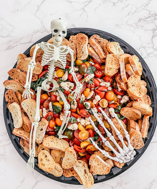 Skull Caprese Salad Large