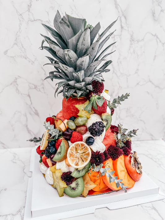 Watermelon Brie Cake