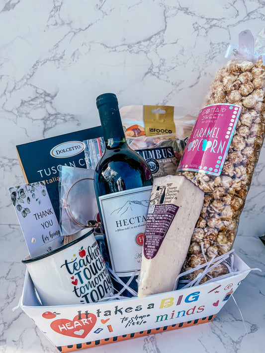 Teacher appreciation basket