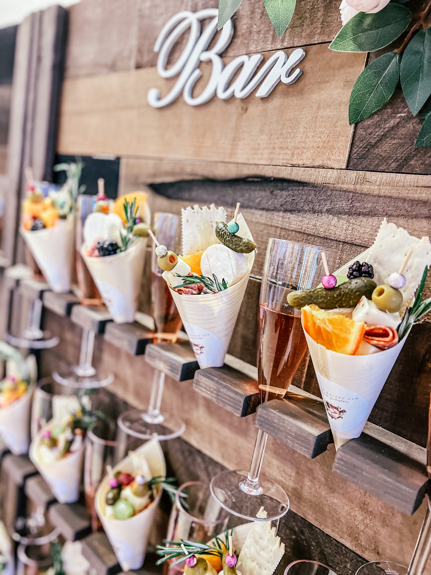 Charcuterie Cones mini order 10